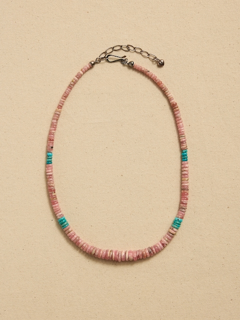 Archive Graduated Coral Beaded Matinee Necklace