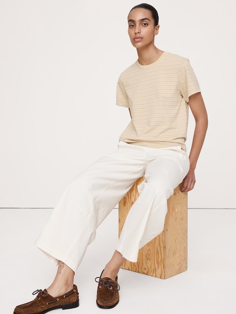 Vintage Cotton Crew-Neck T-Shirt