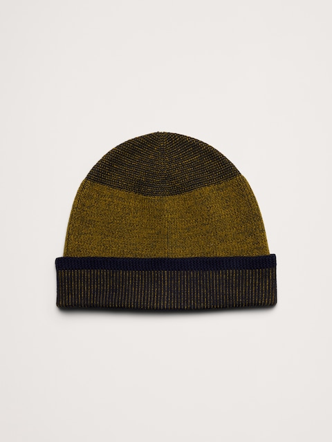 Merino Lightweight Striped Beanie