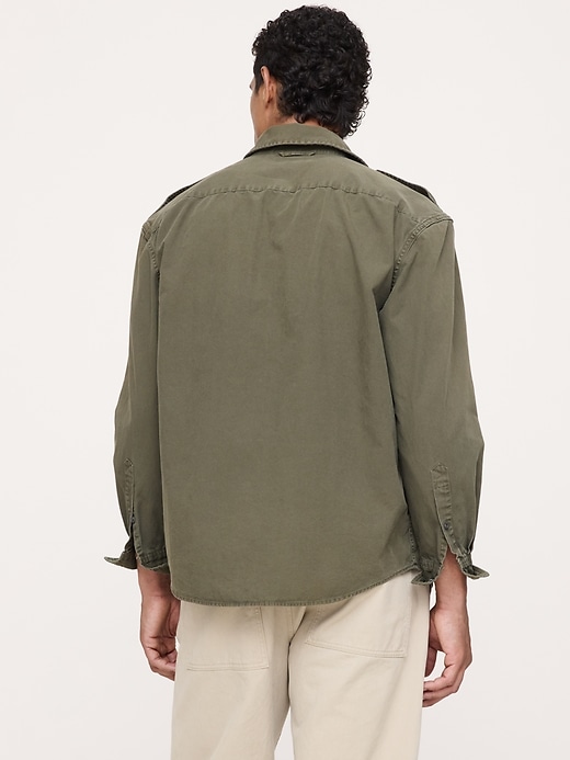 Archive Reissue Relaxed-Fit Explorer Shirt | Banana Republic