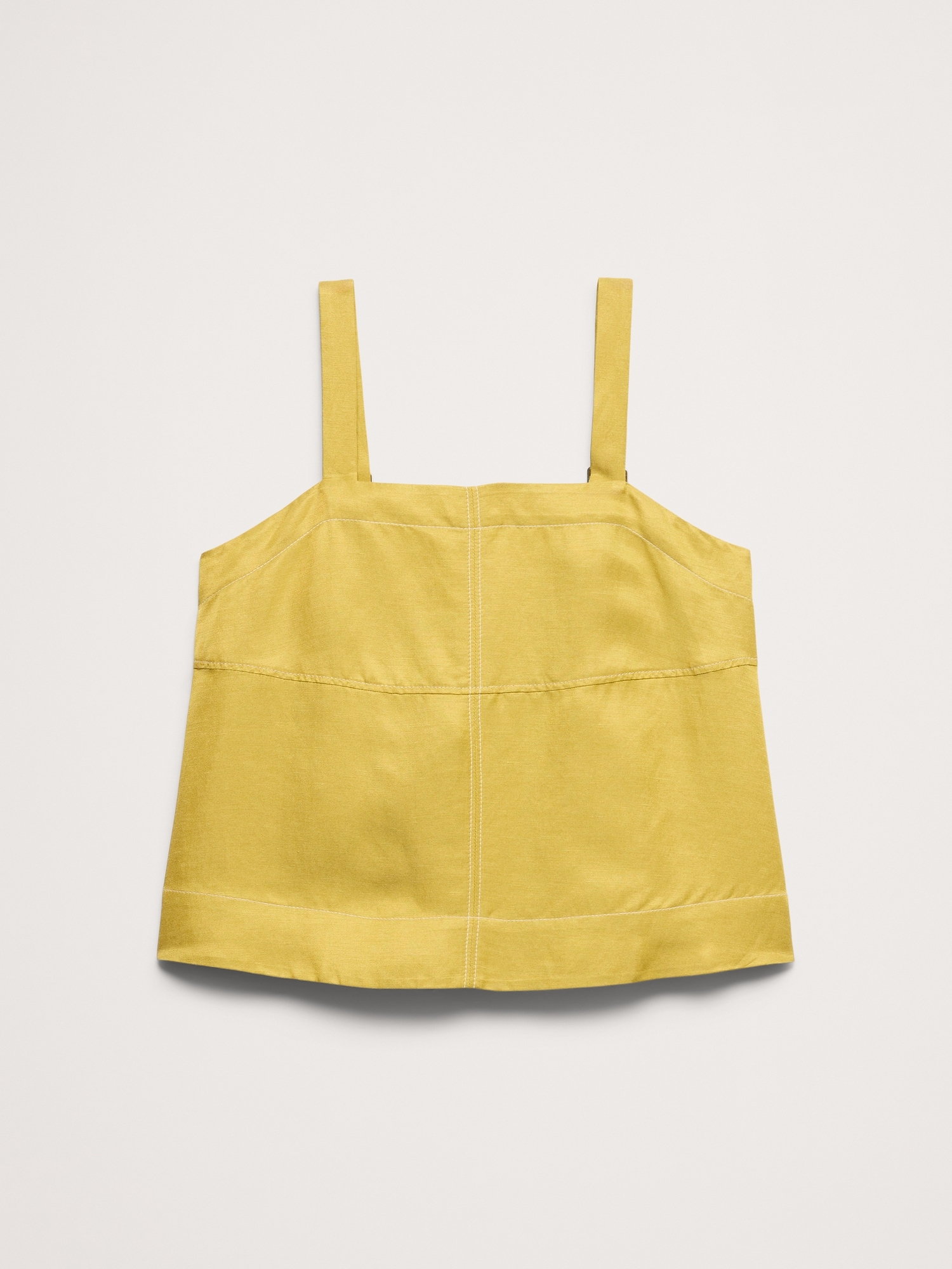 Image number 8 showing, Viscose-Linen Tank
