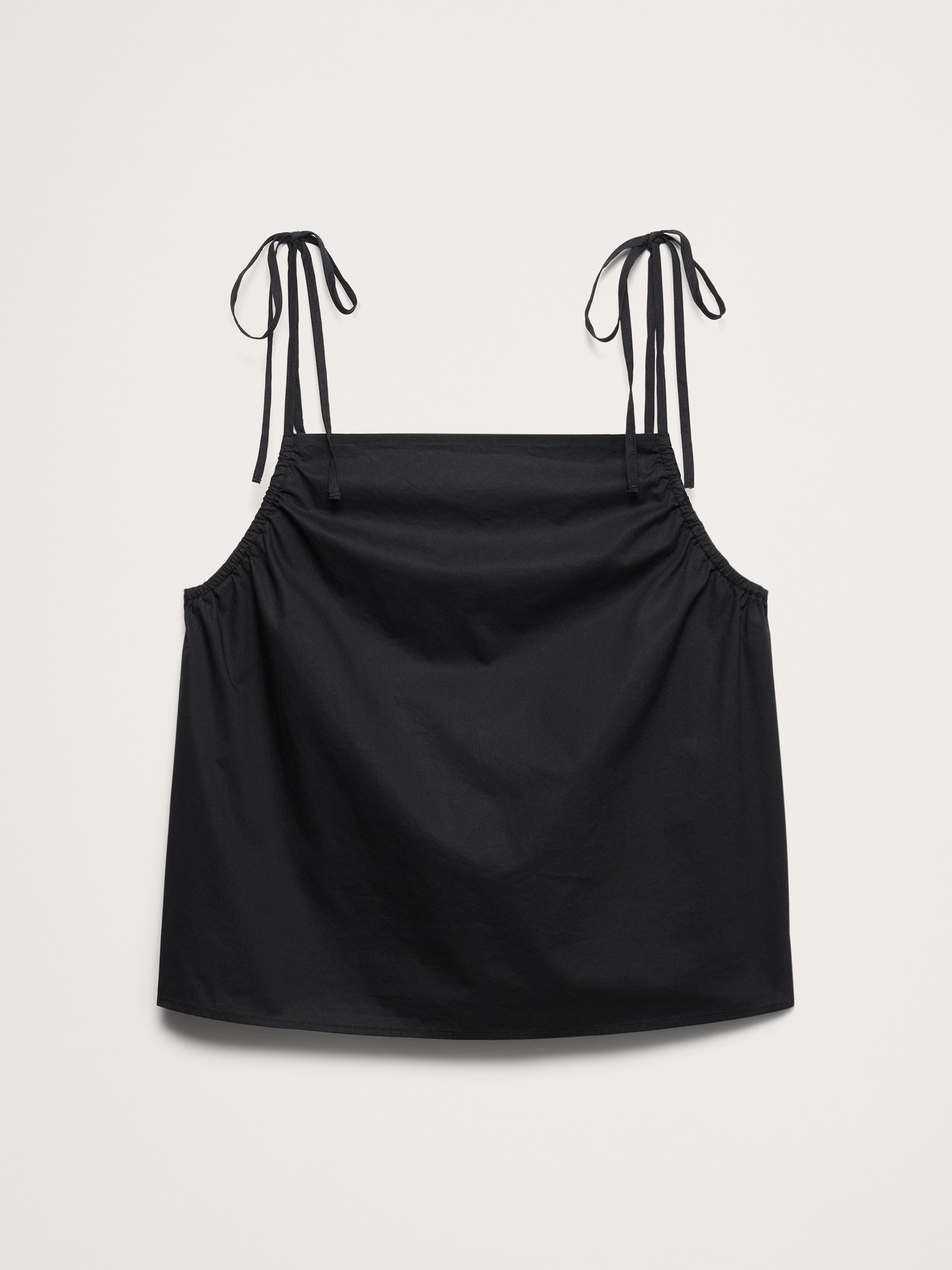 Image number 7 showing, Cotton Poplin Tie-Strap Tank