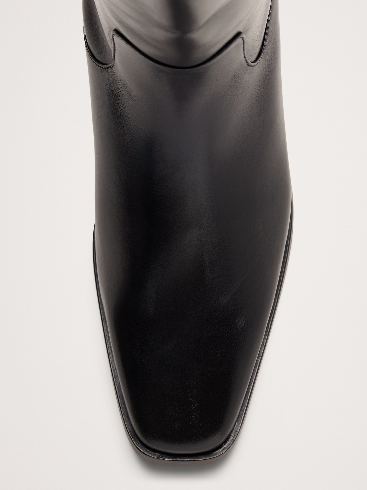 Женские ботинки Banana Republic Italian Leather Riding Boot, цвет: Чёрный — фото 5