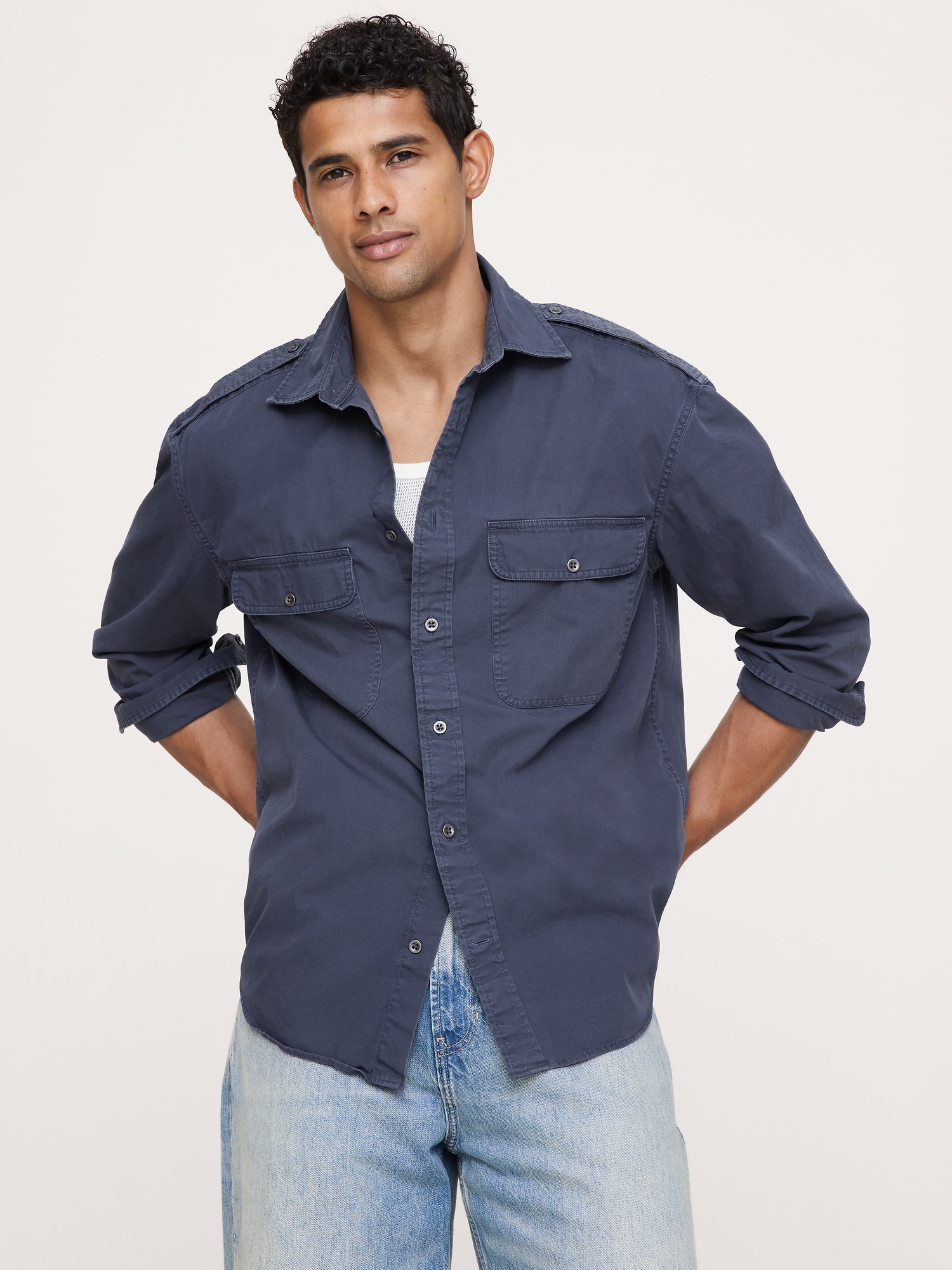 Image number 1 showing, Archive Reissue Relaxed-Fit Explorer Shirt
