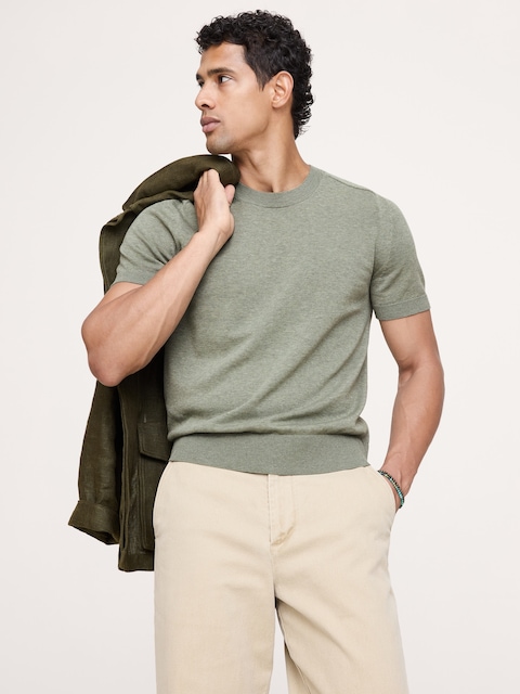 Cotton Sweater Tee