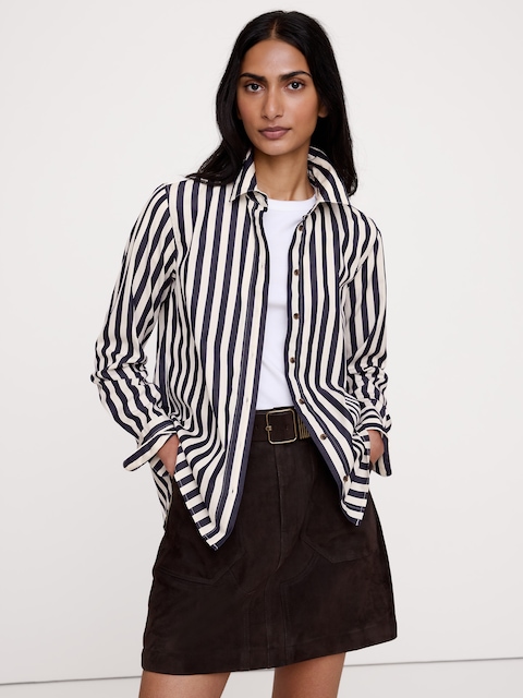 The Everyday Shirt in Cotton Poplin