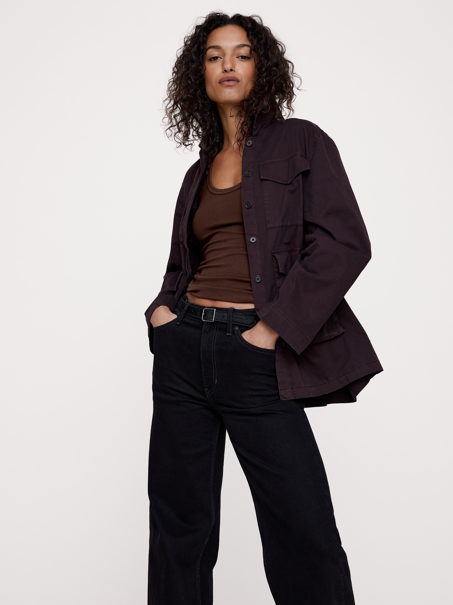 Image number 3 showing, Ribbed Scoop-Neck Tank