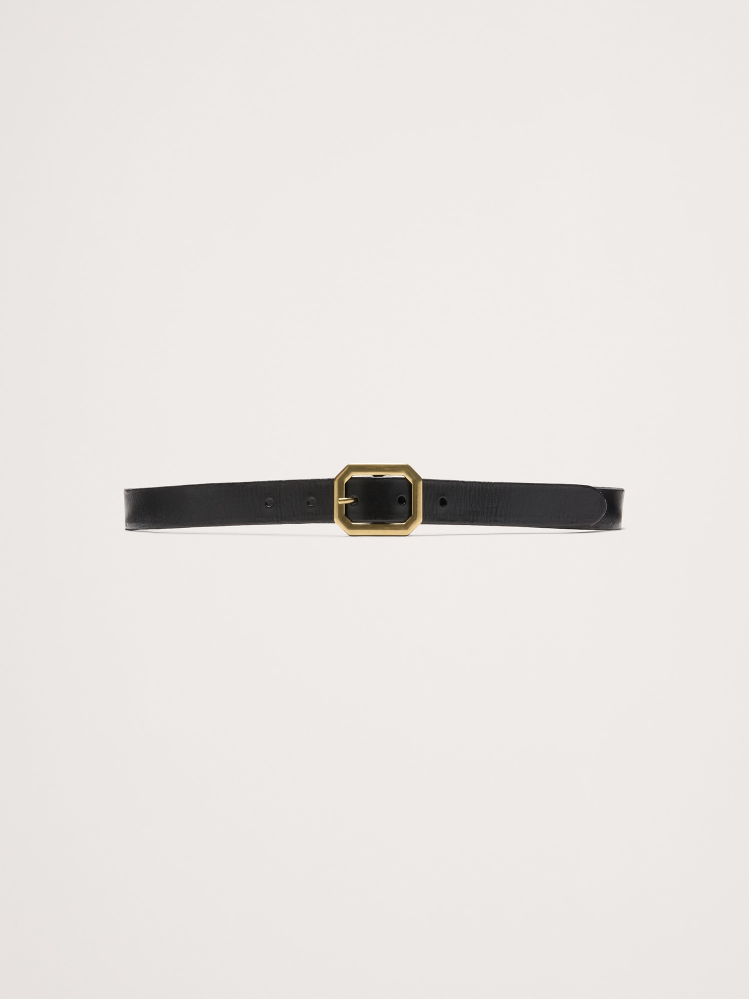 Geometric-Buckle Belt