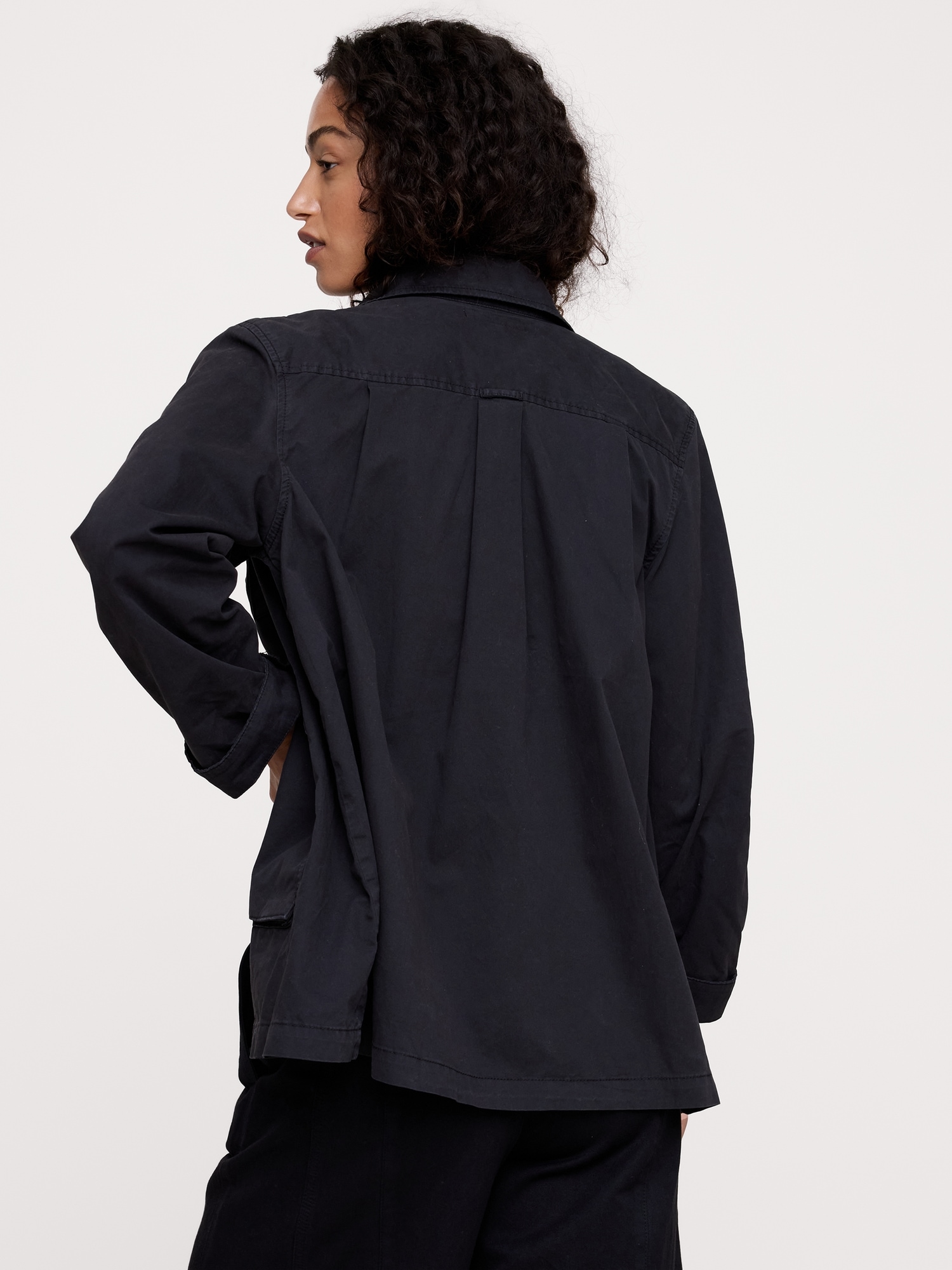 Image number 2 showing, Cotton Twill Shirt Jacket