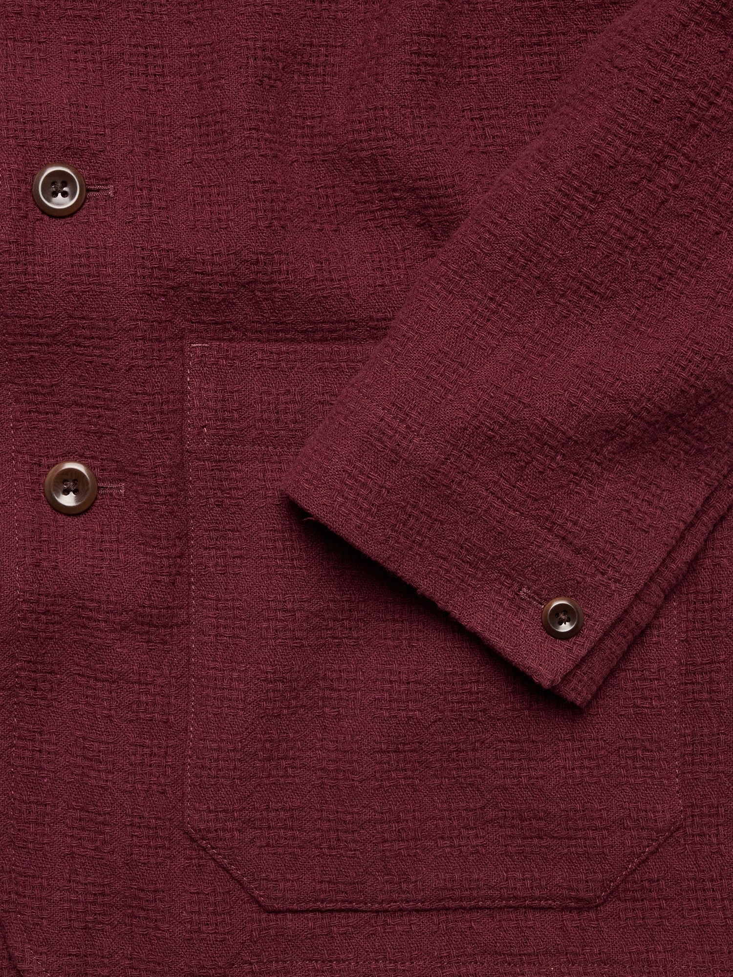 Image number 6 showing, Basketweave Shirt Jacket
