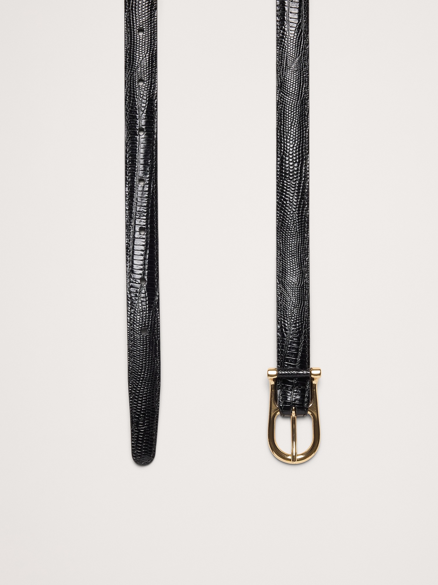 Женский ремень Banana Republic Betty Belt By Flattered, цвет: Чёрный — фото 3