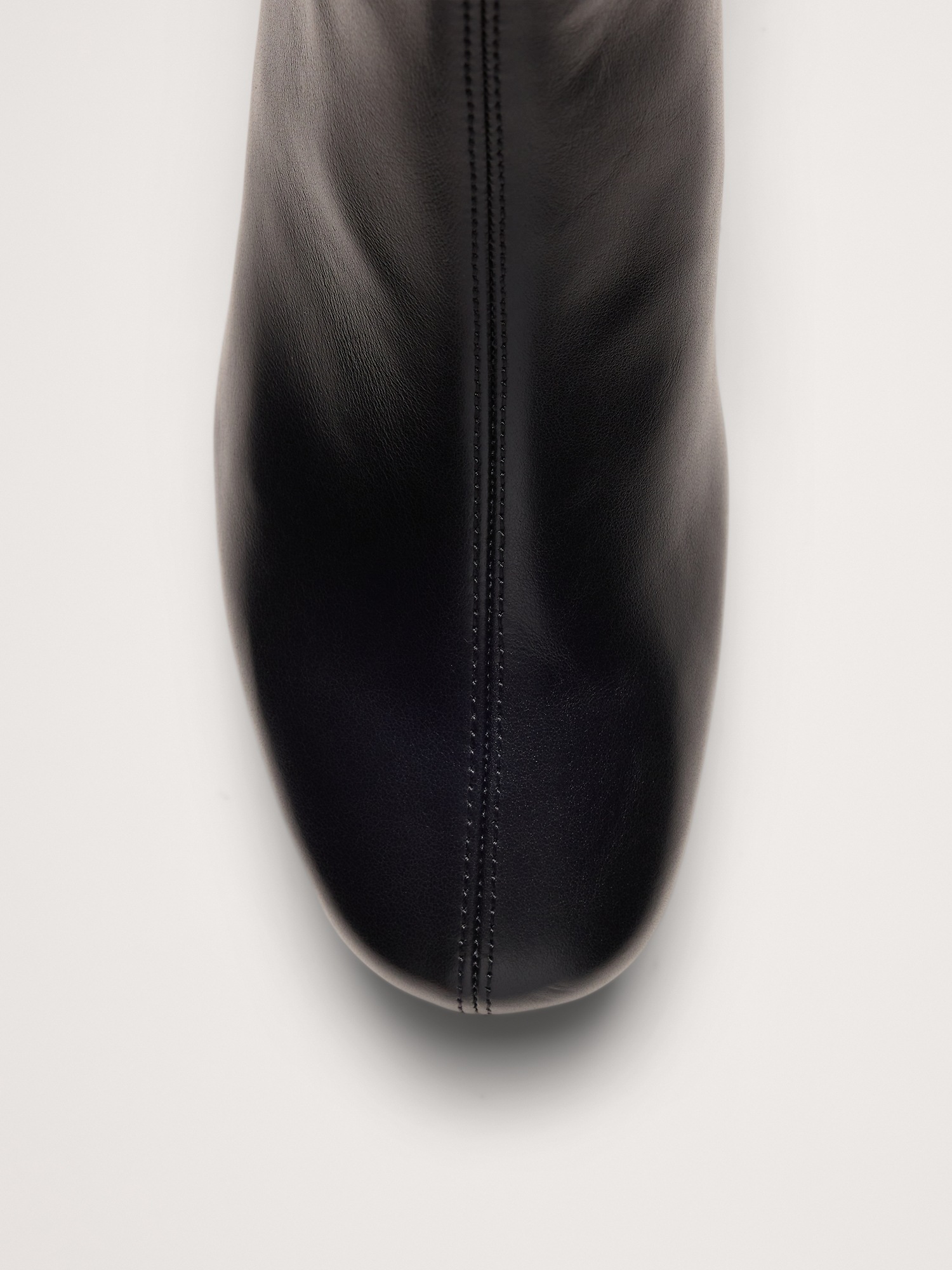 Женские туфли Banana Republic Italian Block-Heel Bootie, цвет: Чёрный — фото 5