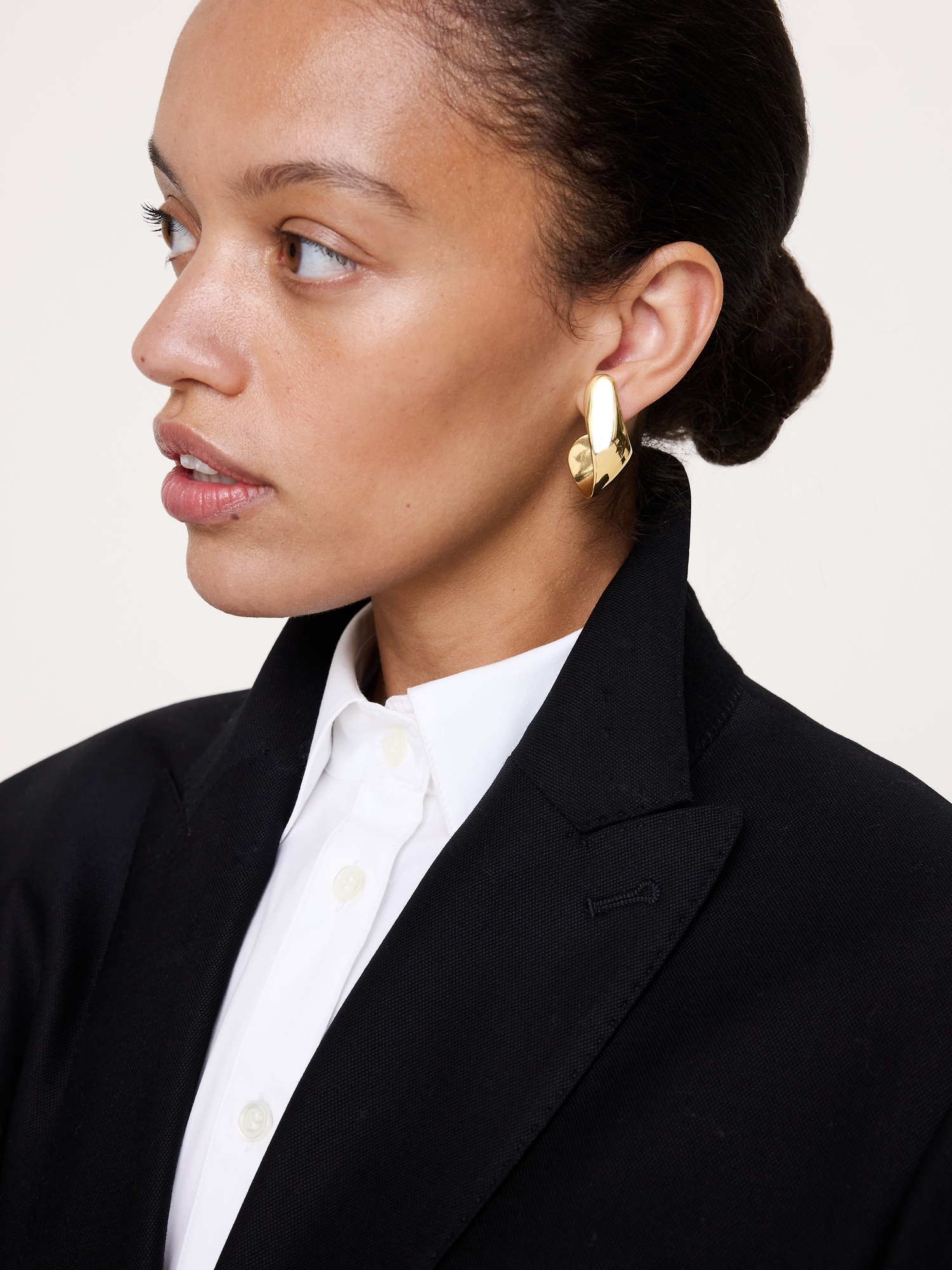 Image number 2 showing, Ribbon Dangle Earring
