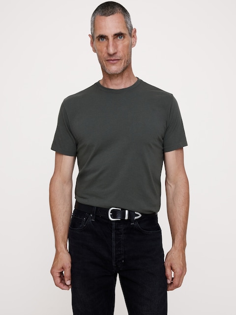 Lightweight Cotton Crew-Neck T-Shirt