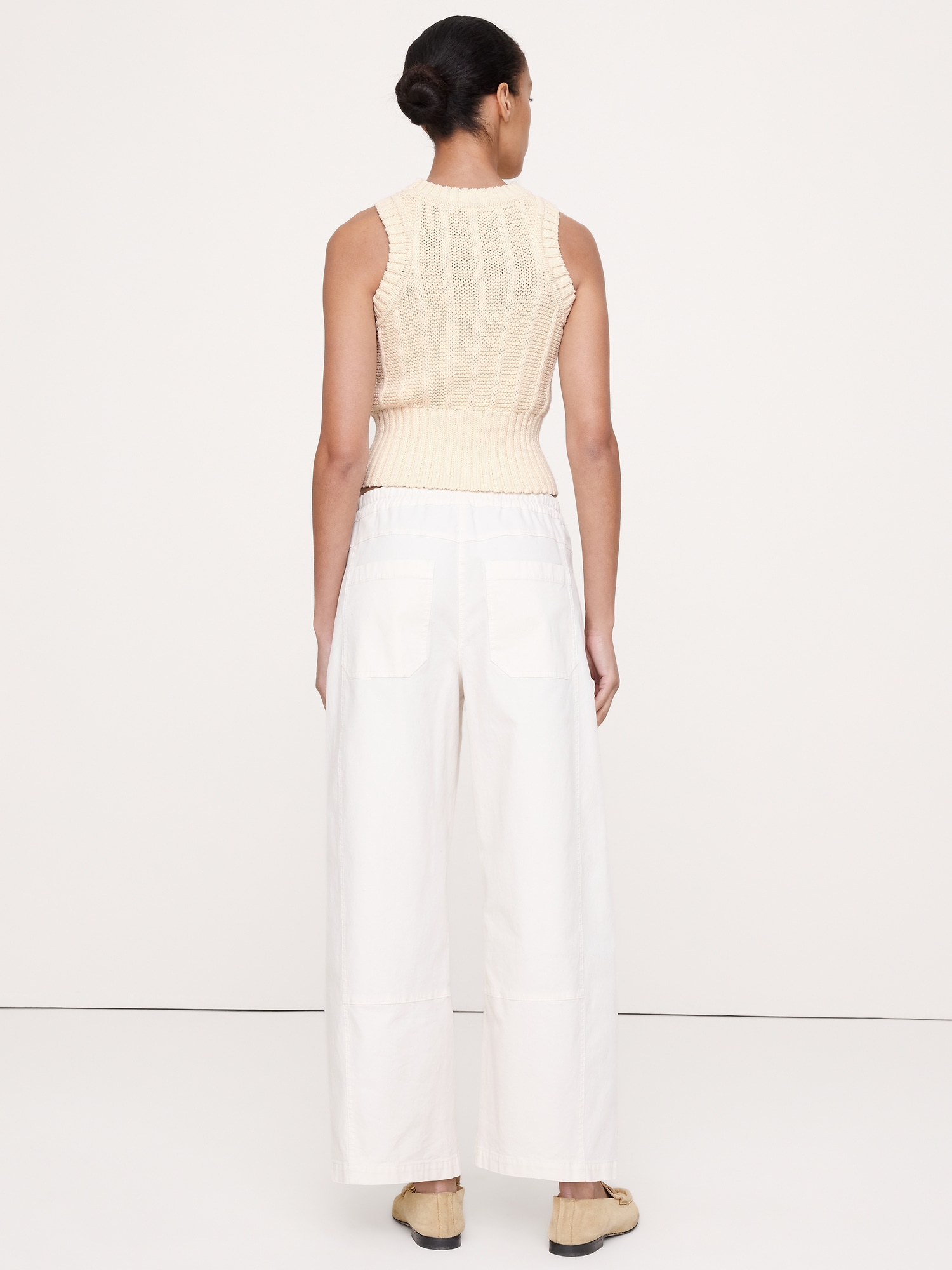Image number 2 showing, Chunky Cotton Sweater Tank