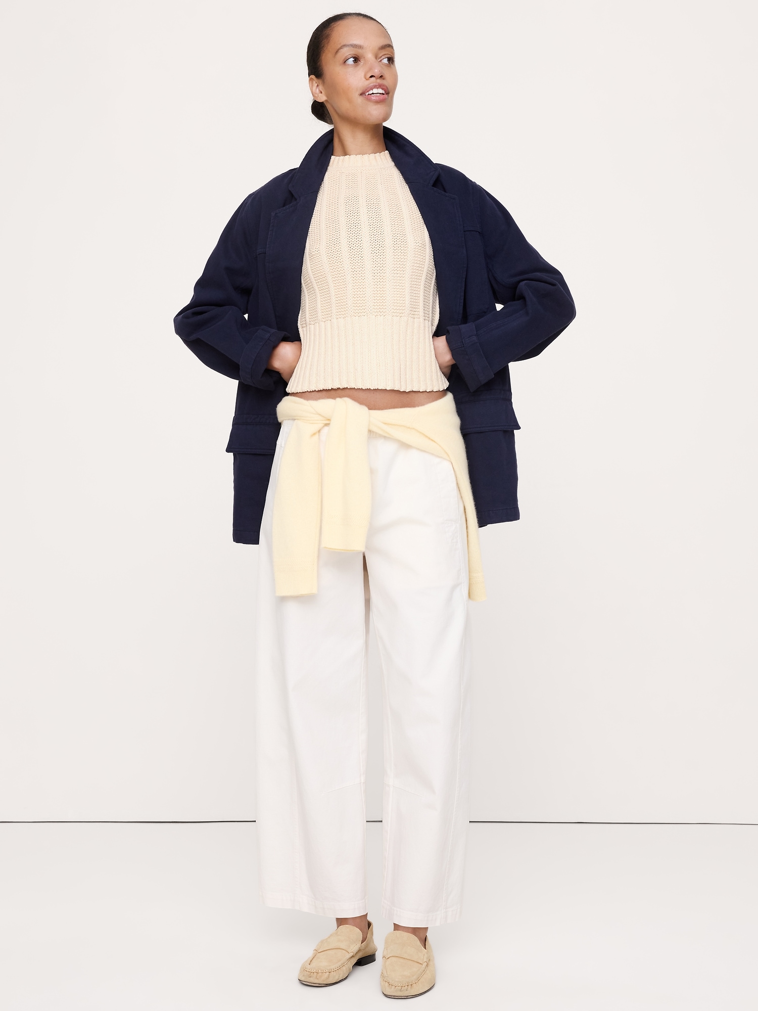 Image number 3 showing, Chunky Cotton Sweater Tank