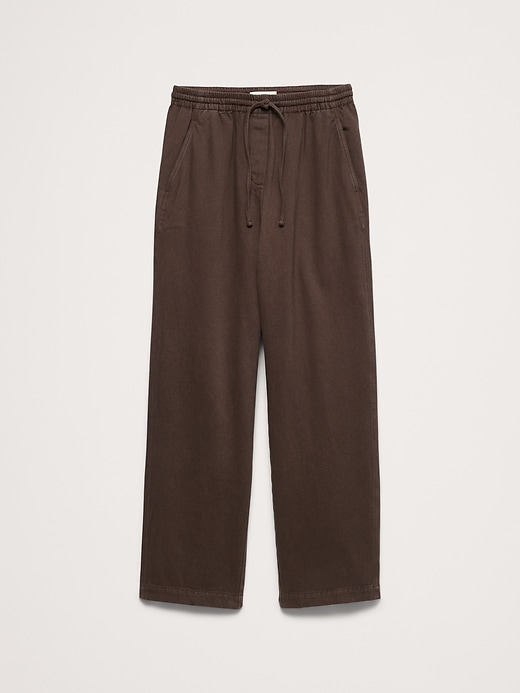 The Getaway Straight-Leg Pant in Cotton | Banana Republic