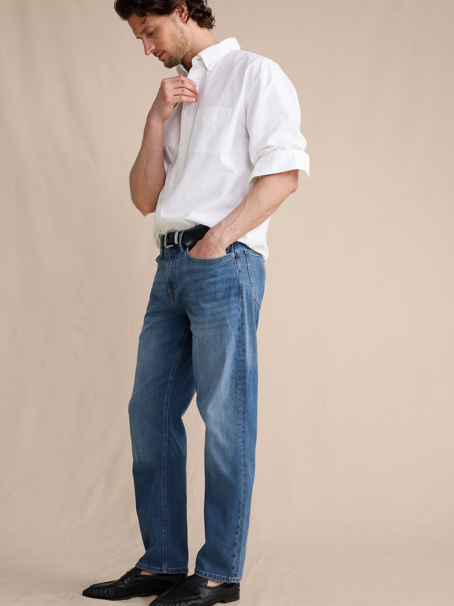 Image number 4 showing, Straight Luxe Traveler Jean