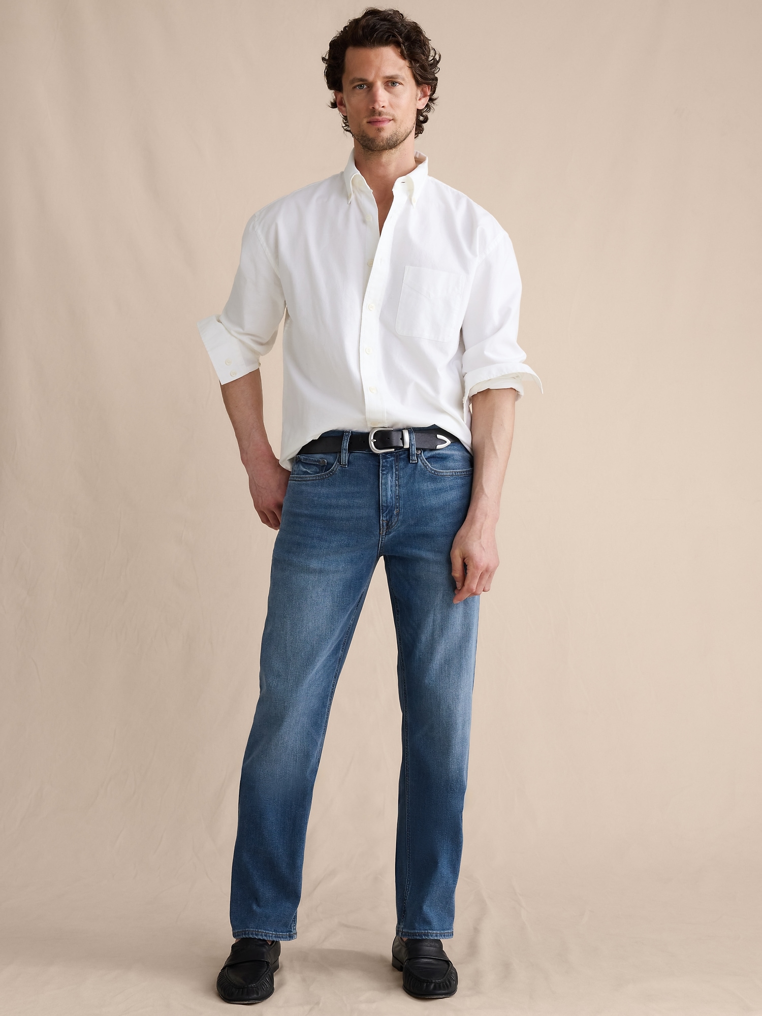 Image number 1 showing, Straight Luxe Traveler Jean