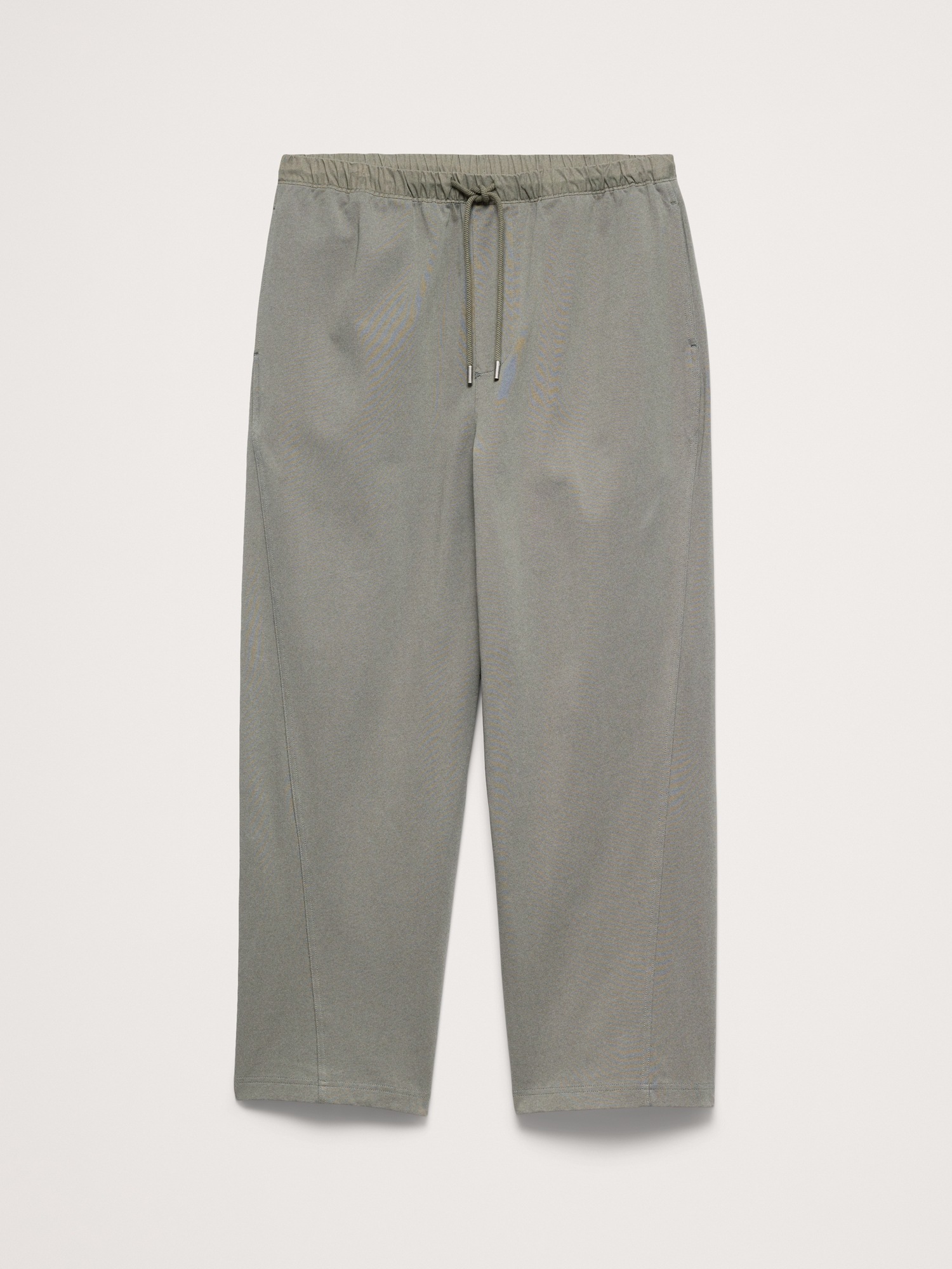 Мужские брюки Banana Republic Relaxed Pull-On Flight Pant, цвет: Зелёный — фото 2
