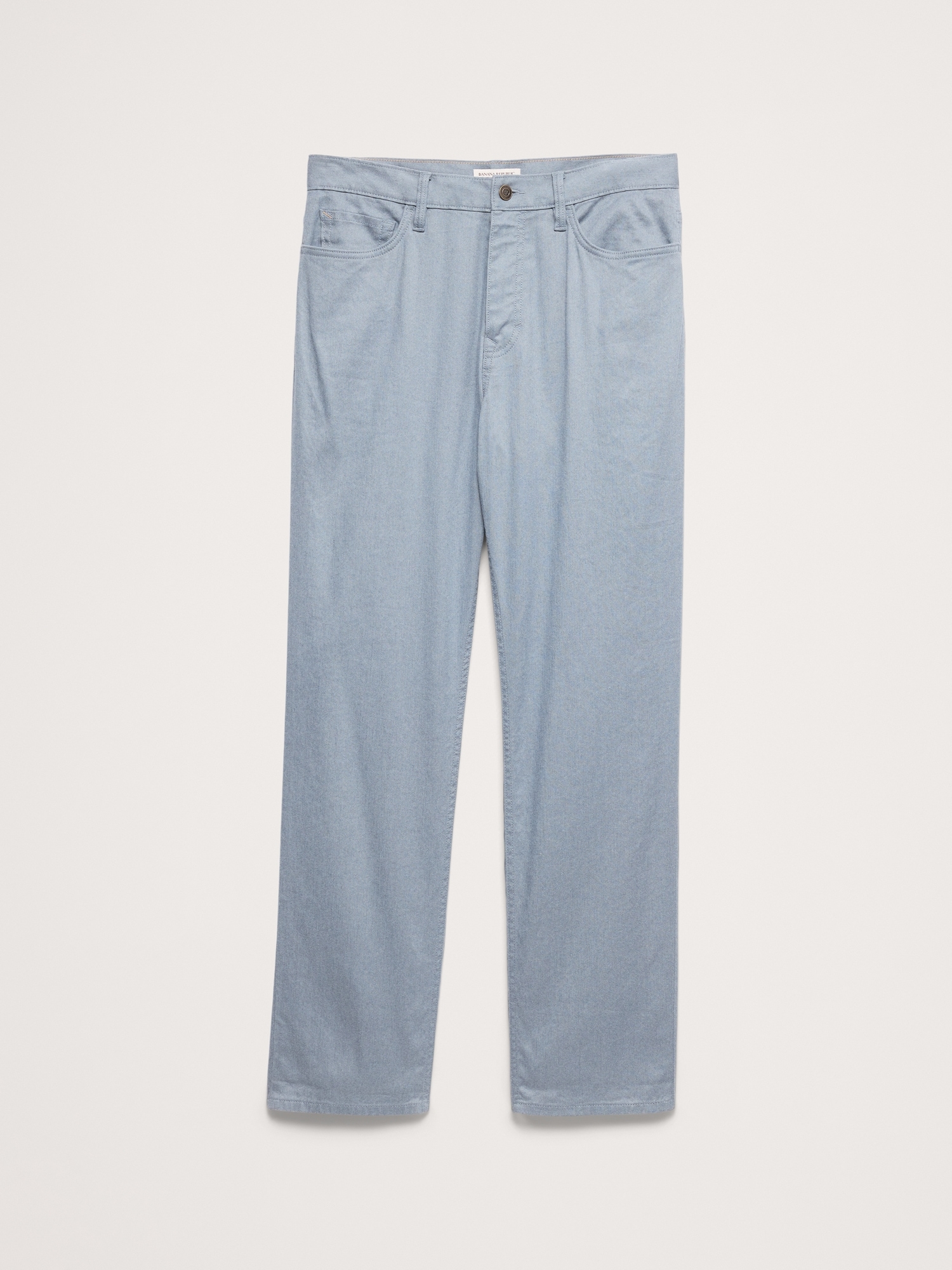 Image number 4 showing, Straight Linen-Cotton Traveler Pant