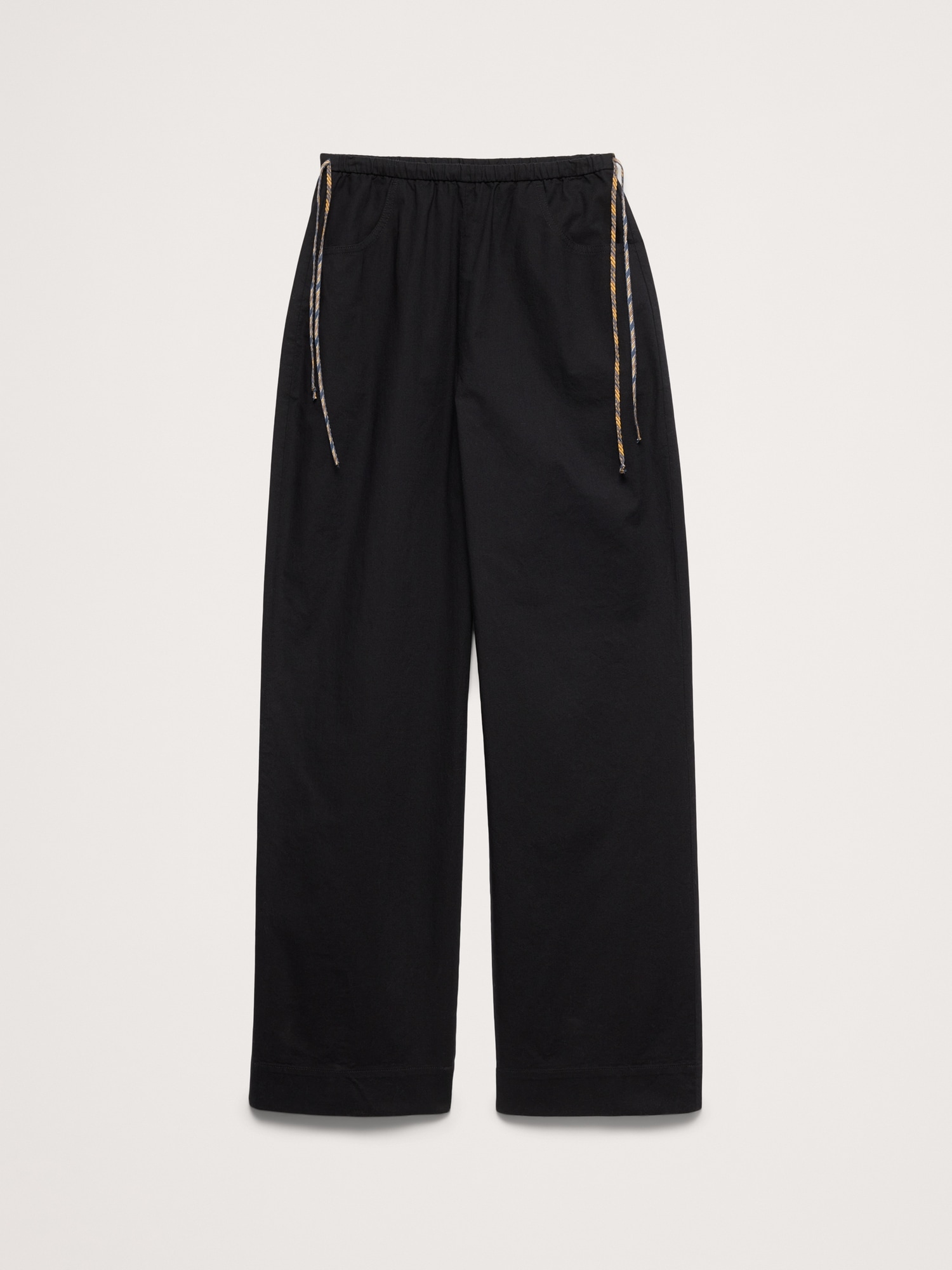 Image number 8 showing, Cotton Pull-On Side-Tie Pant