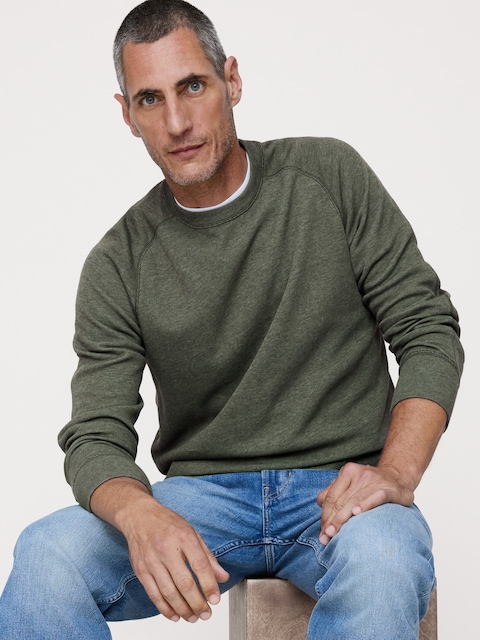 Slub Double-Knit Crew-Neck T-Shirt