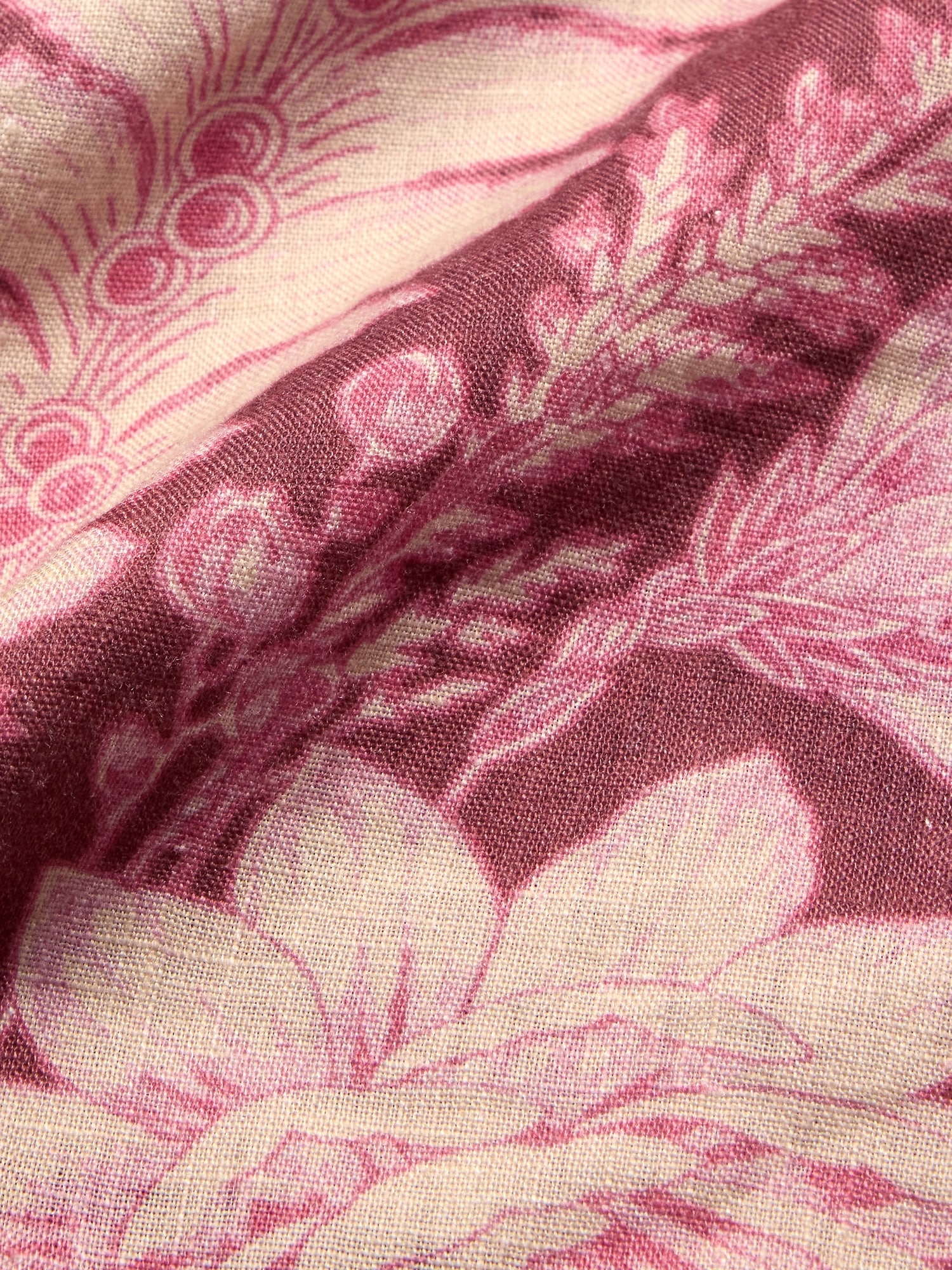 Image number 5 showing, Heritage Standard-Fit Linen Floral Resort Shirt