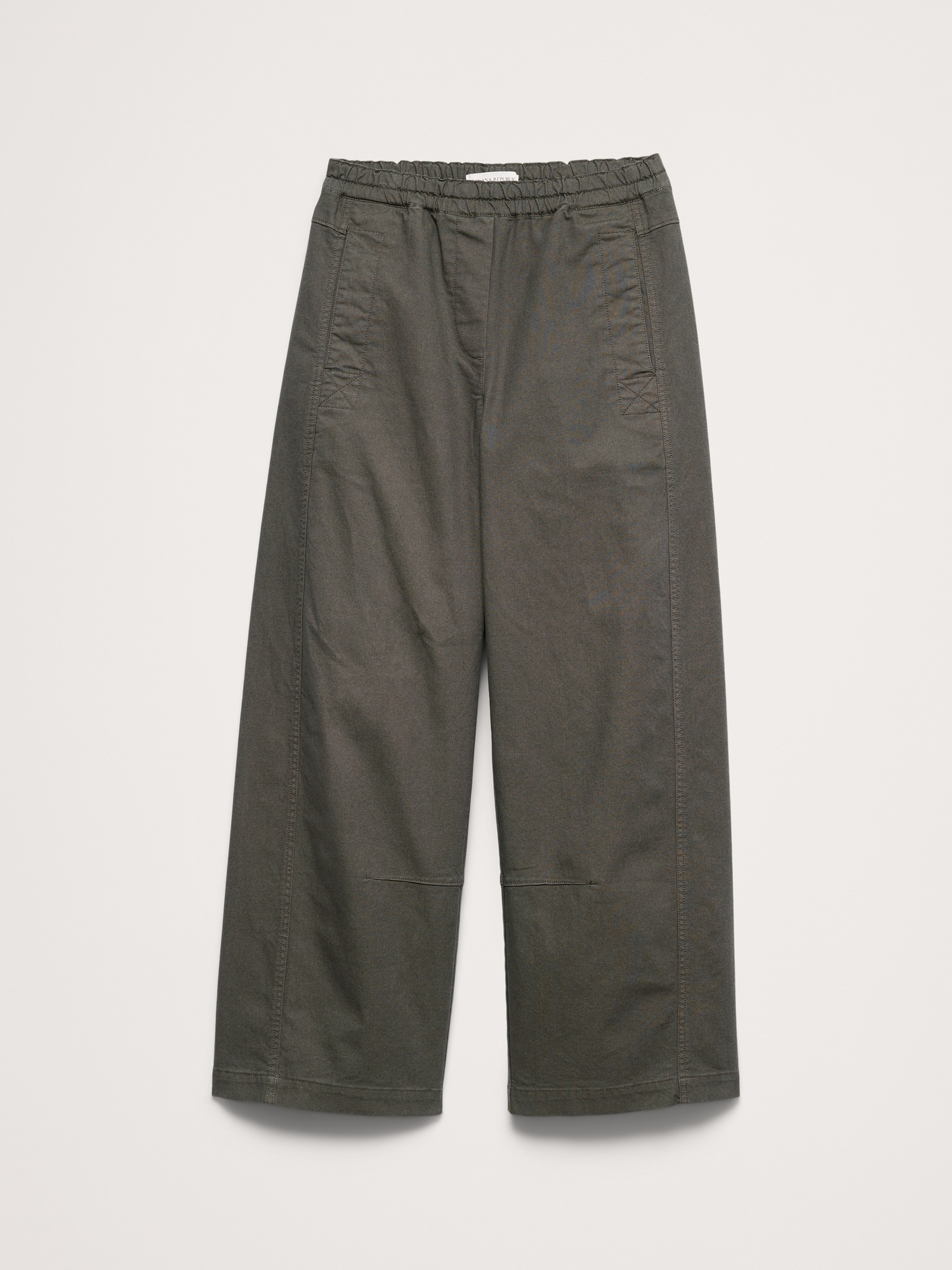 Image number 4 showing, Mid-Rise Relaxed Painter Pull-On Pant
