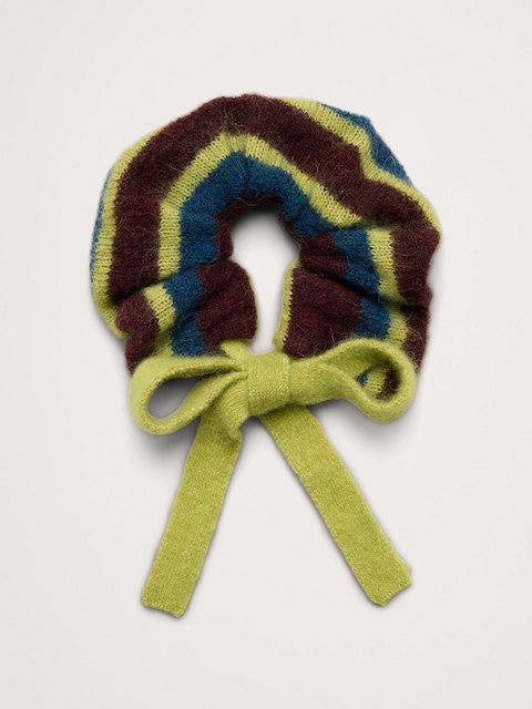 Italian Fairisle Sweater Scrunchie