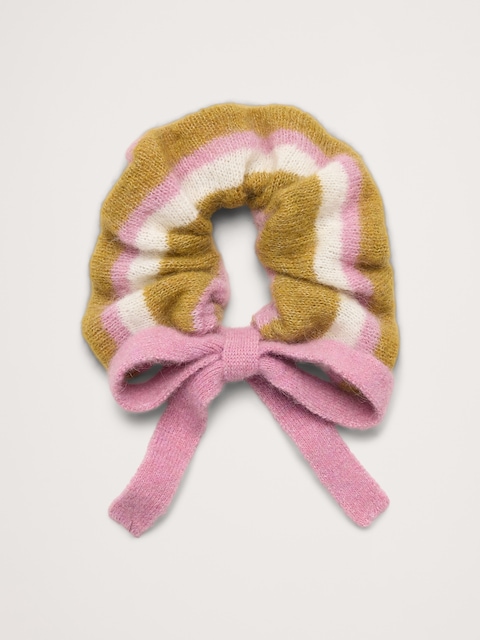 Italian Fairisle Sweater Scrunchie