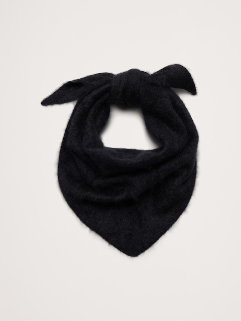 Wool-Cashmere Triangle Scarf