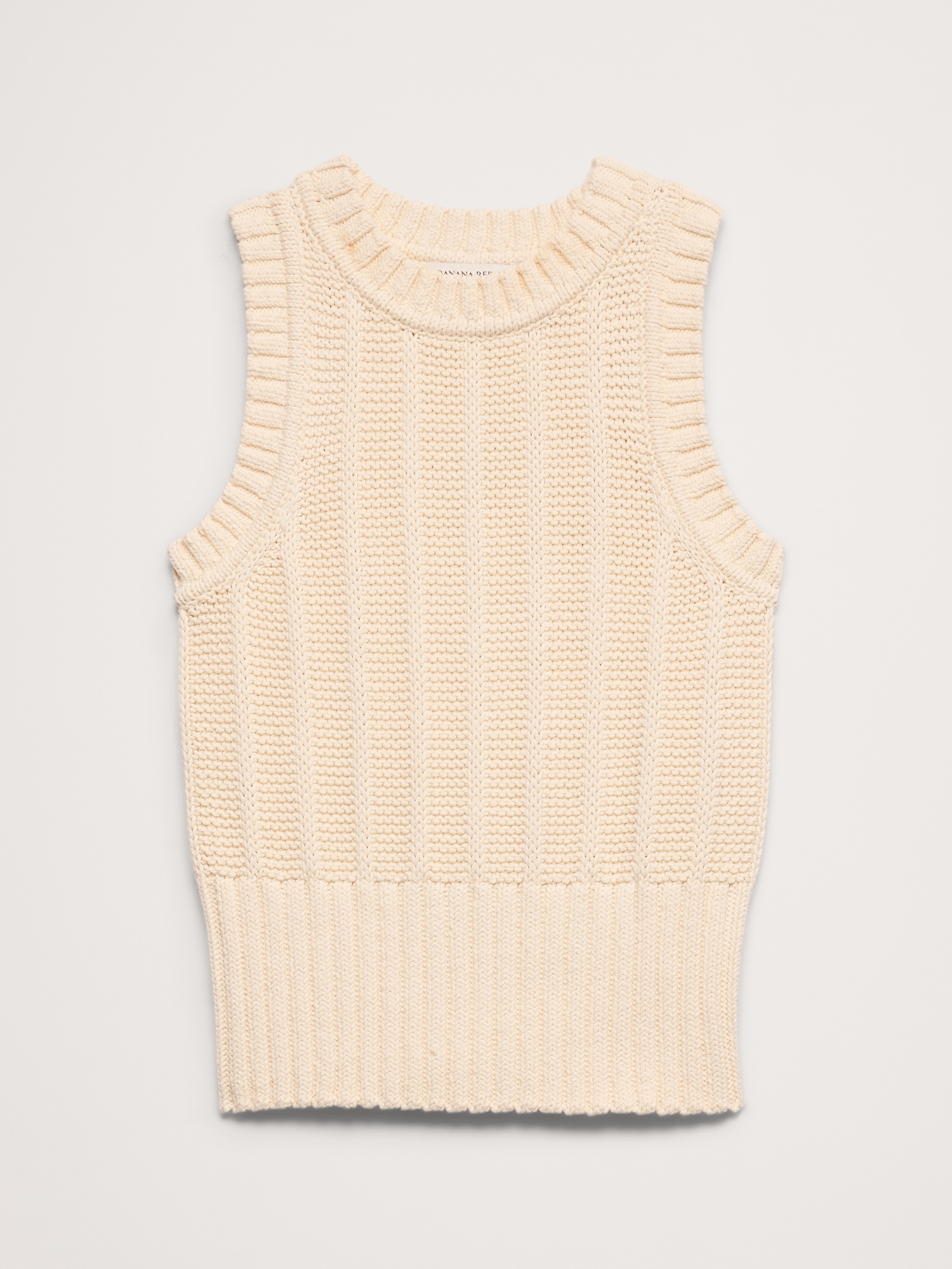 Image number 4 showing, Chunky Cotton Sweater Tank