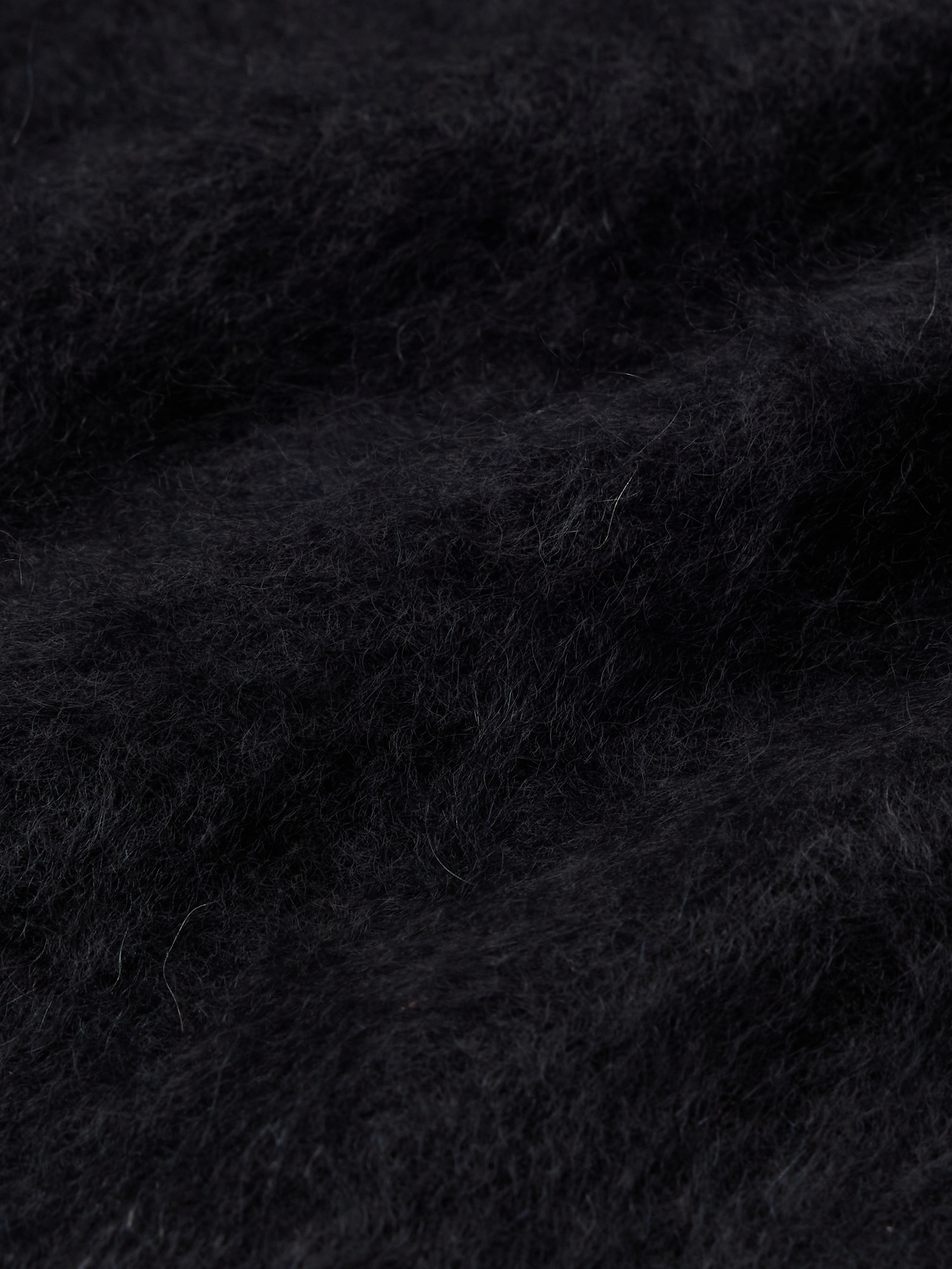 Brushed Wool-Cashmere Triangle Scarf - thumbnail 5