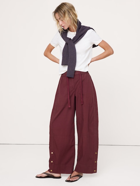 Ripstop Cotton Pull-On Pant