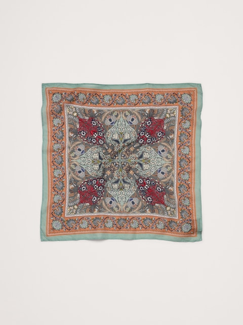 Embroidered Cotton Scarf by Vismaya