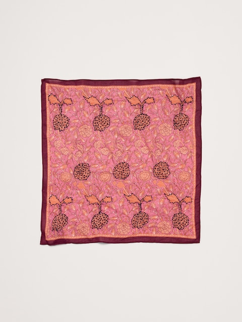 Embroidered Cotton Scarf by Vismaya