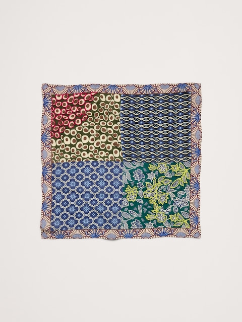 Embroidered Cotton Scarf by Vismaya