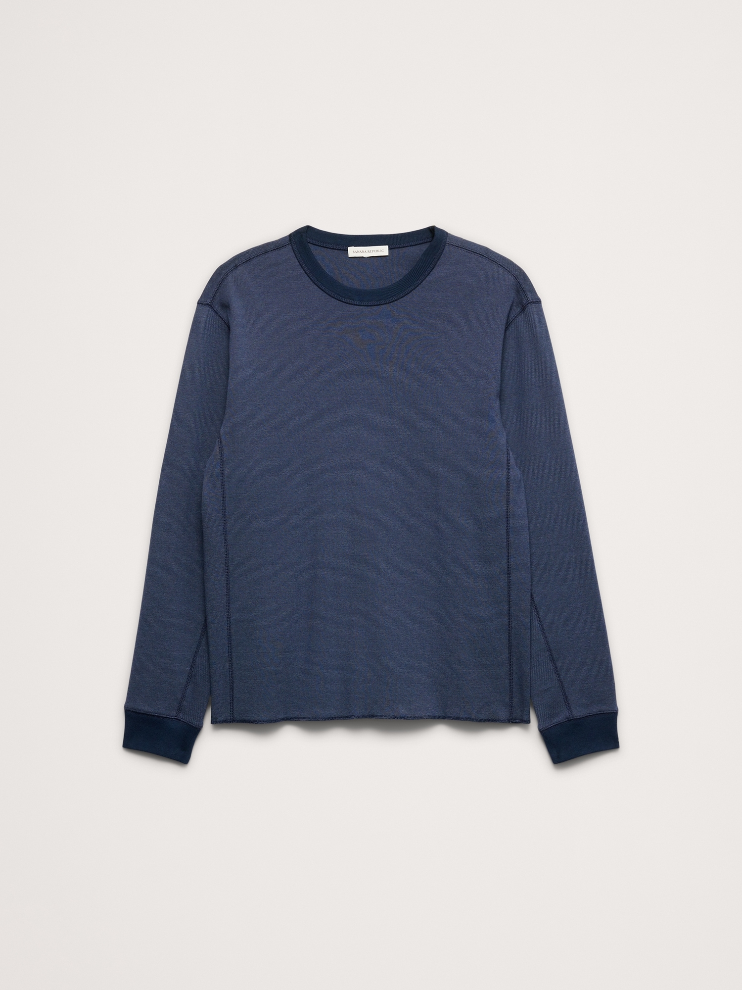 Ribbed Cotton Long-Sleeve T-Shirt - thumbnail 4