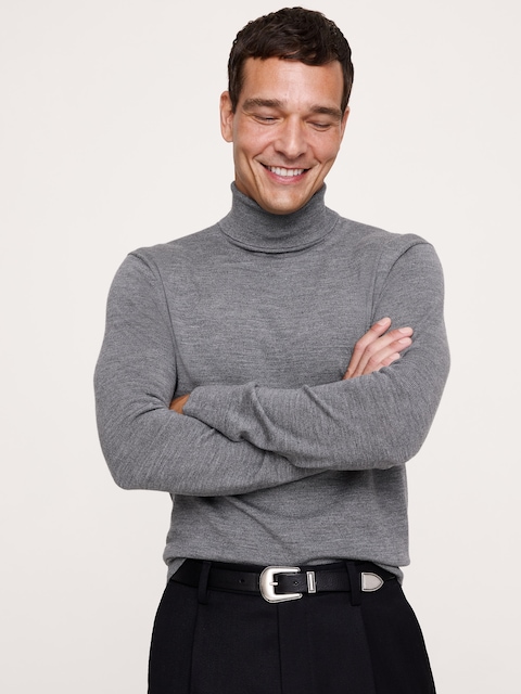 Merino Turtleneck Sweater