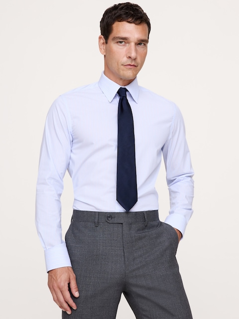 Slim-Fit Wrinkle-Resistant Dress Shirt