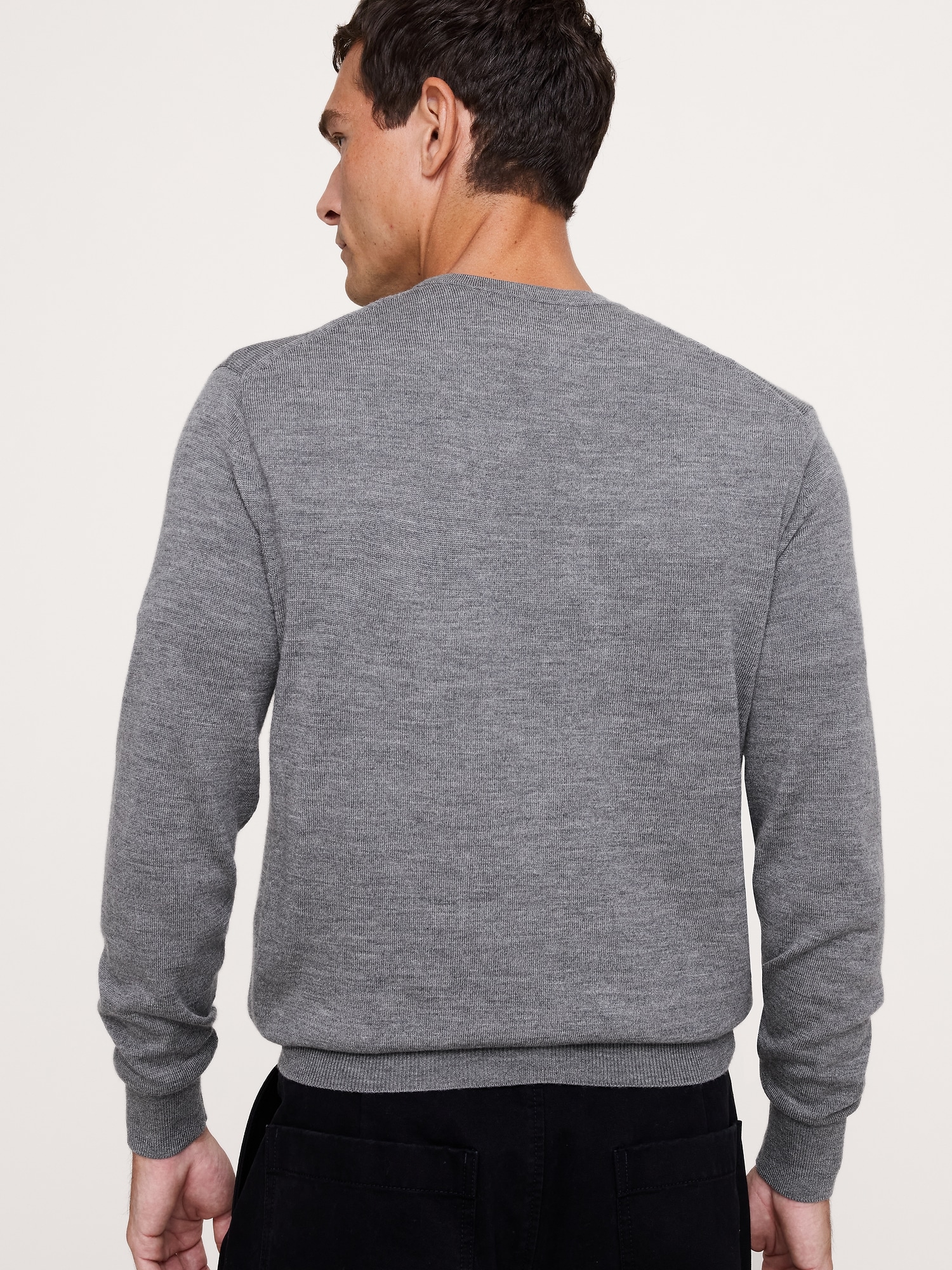 Merino Crew-Neck Sweater - thumbnail 7