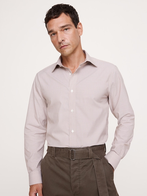 Standard-Fit Wrinkle-Resistant Dress Shirt
