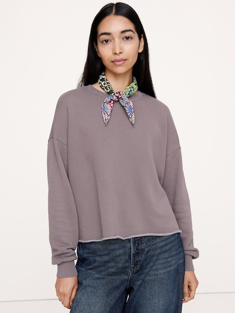 Terry Boxy Sweatshirt