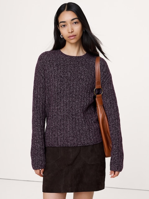 Archive Reissue Bouclé Ribbed Sweater