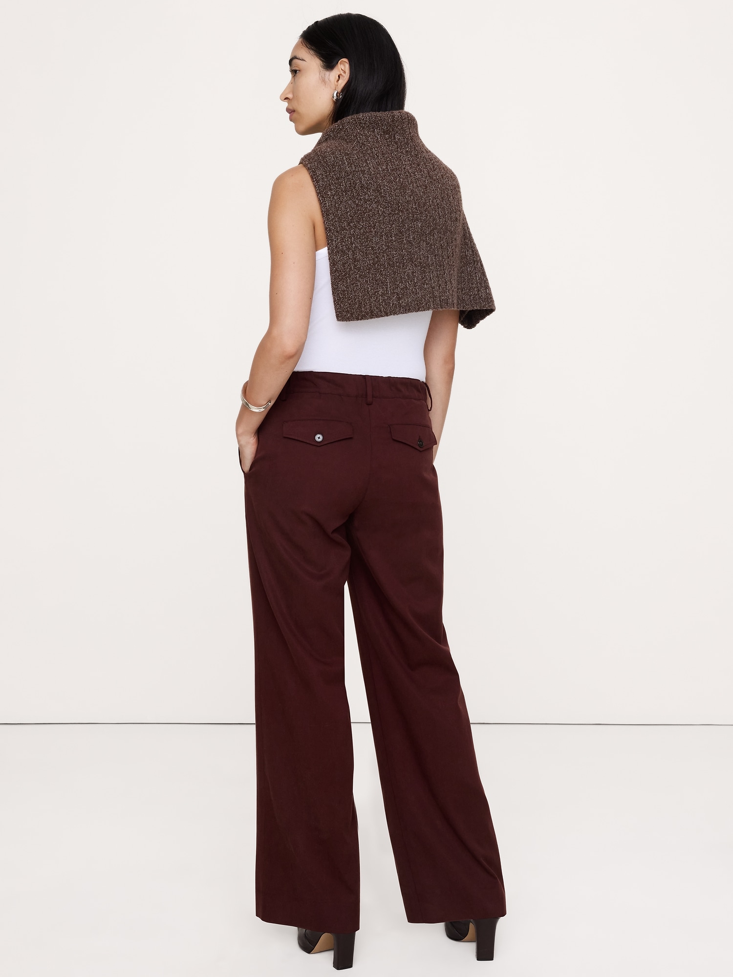 Image number 2 showing, The Everyday Wide-Leg Pant in Tencel™-Cotton