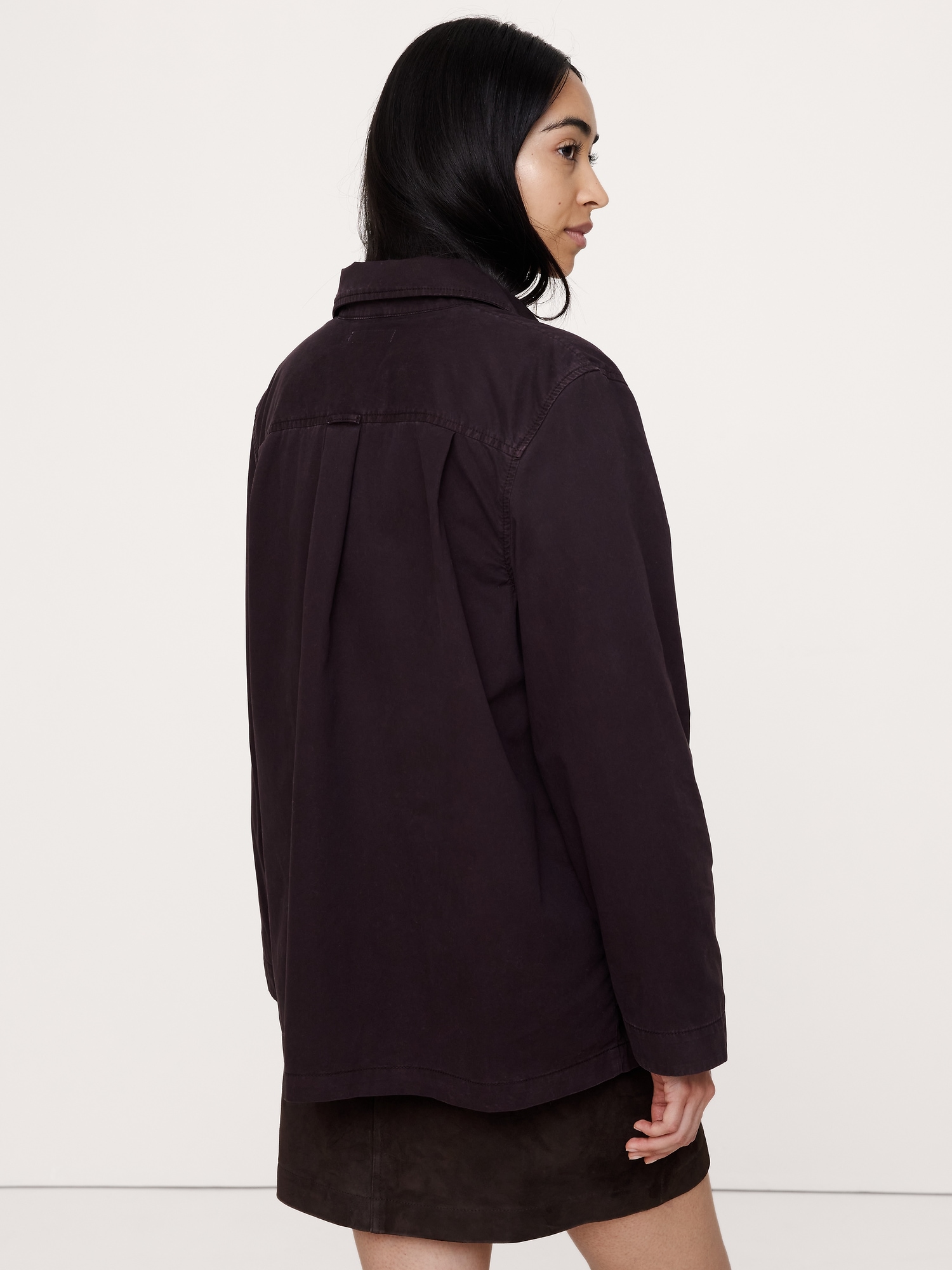 Image number 6 showing, Cotton Twill Shirt Jacket