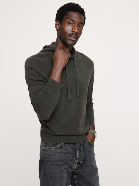 Cashmere Sweater Hoodie