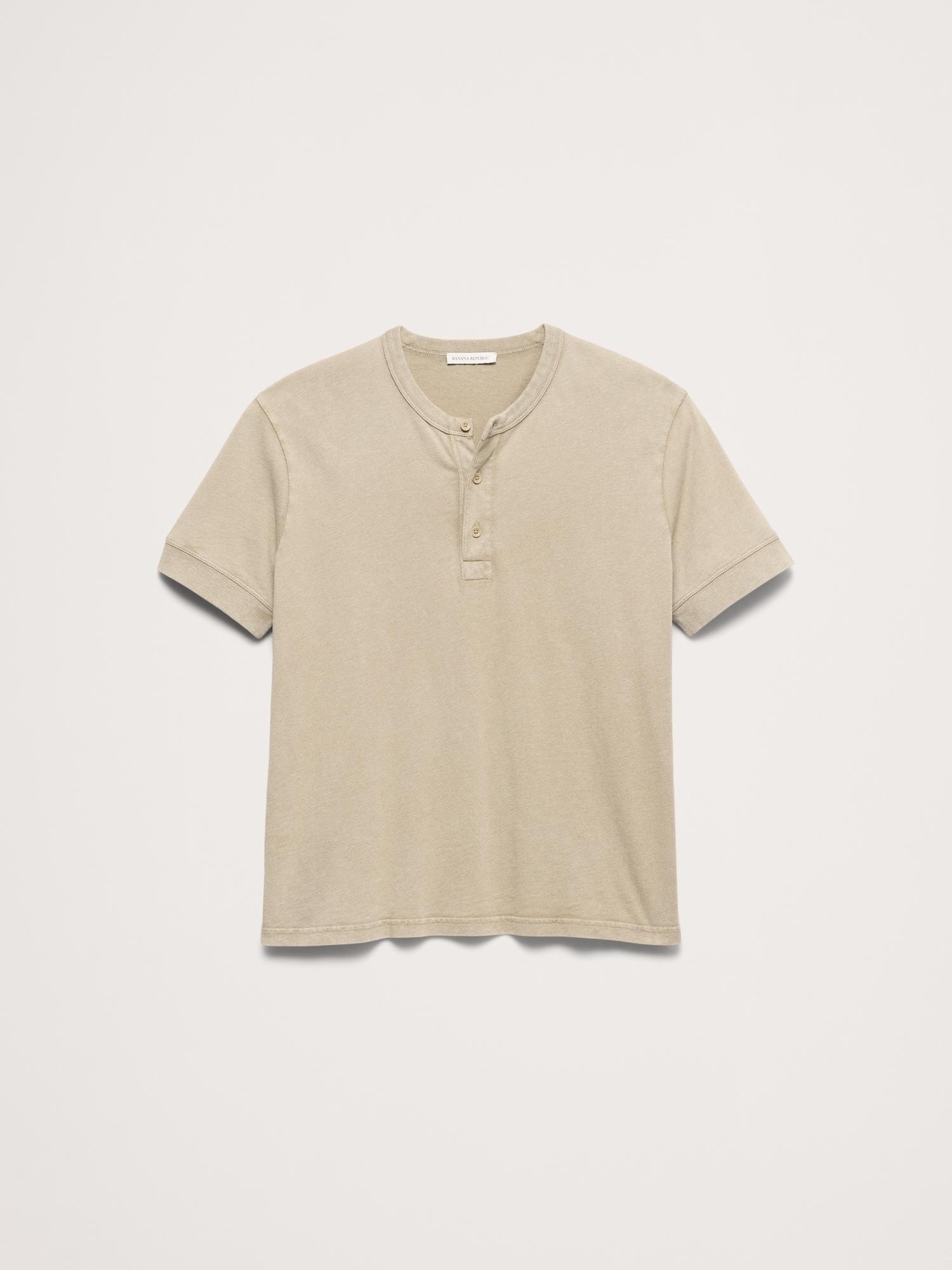 Image number 5 showing, Heritage Cotton Slub Henley T-Shirt