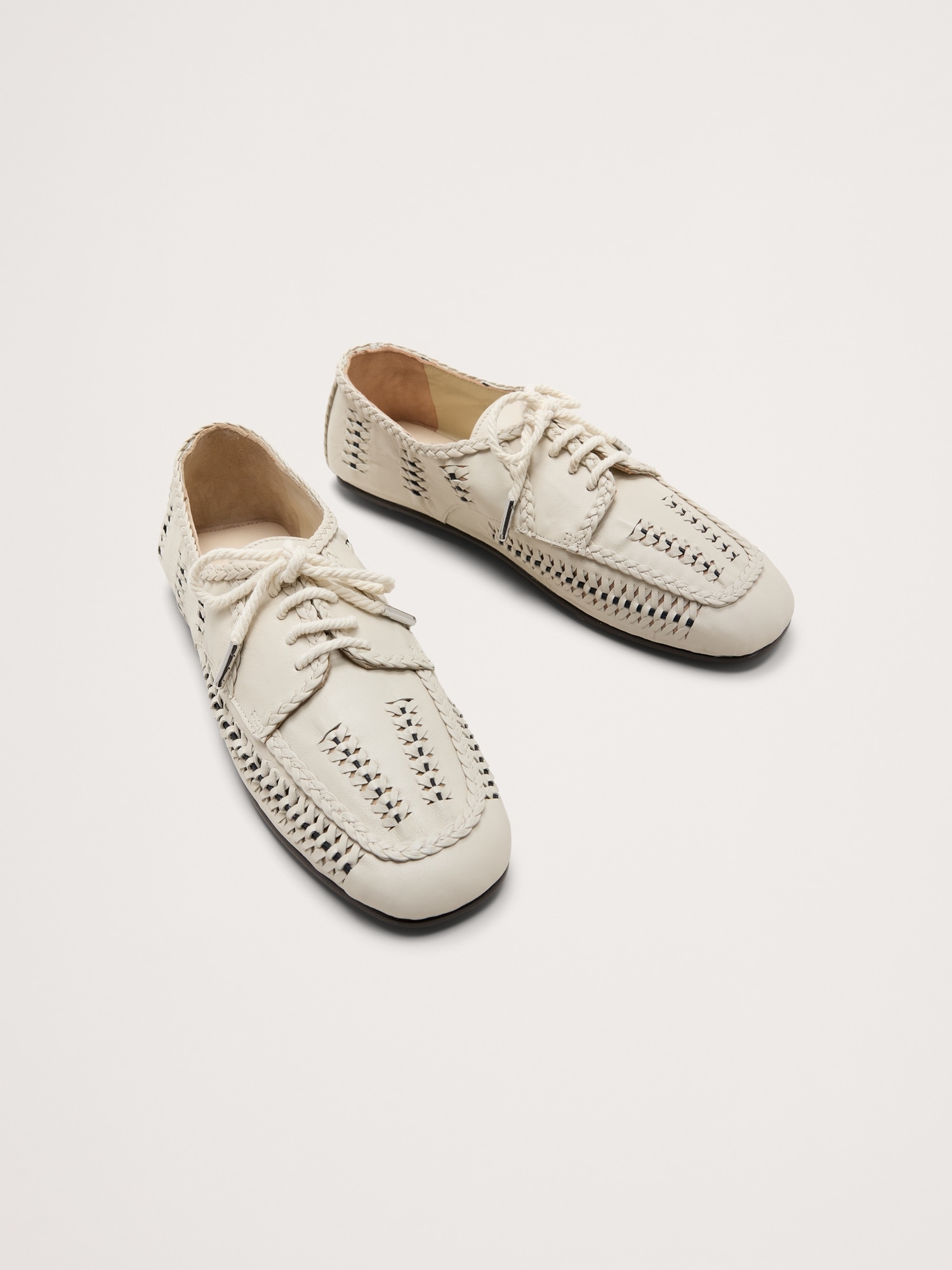 Image number 2 showing, Mahira Leather Flats by Freda Salvador